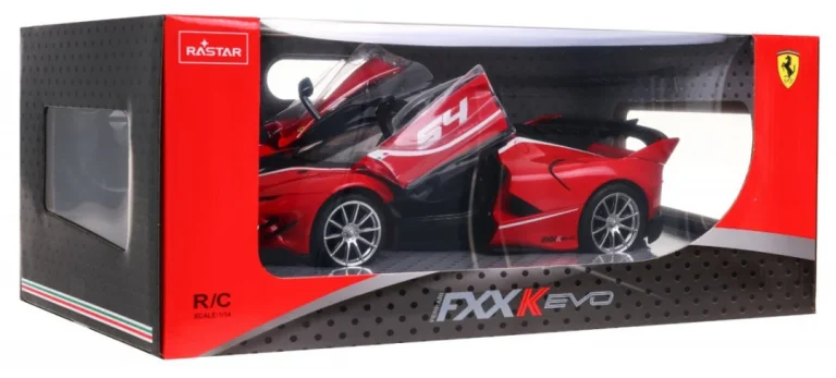 Ferrari Fxx K Evo Rastar Model 1:14 Automobil Na Daljinsko Upravljanje + 2,4 Ghz Daljinski, Crvena 8