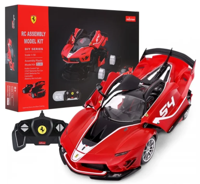 Ferrari Fxx K Evo Rastar Model 1:18 Automobil Na Daljinsko Upravljanje + 2,4 Ghz Daljinski, Crvena 1