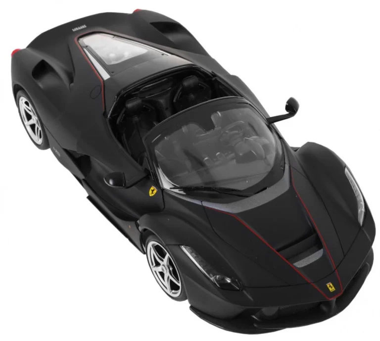 Ferrari Laferrari Aperta Crni Rastar Model 1:14 Automobil Na Daljinsko Upravljanje + 2,4 Ghz, Crna 10
