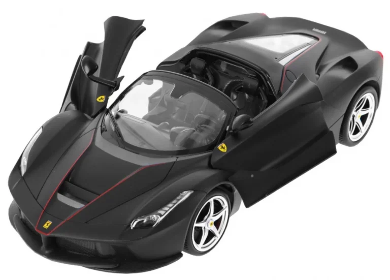 Ferrari Laferrari Aperta Crni Rastar Model 1:14 Automobil Na Daljinsko Upravljanje + 2,4 Ghz, Crna 3
