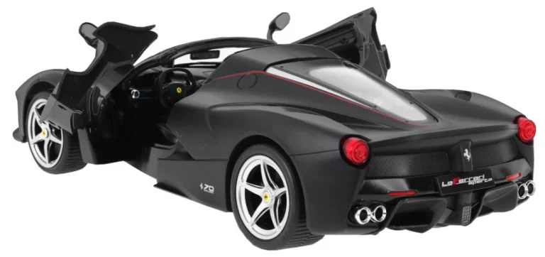 Ferrari Laferrari Aperta Crni Rastar Model 1:14 Automobil Na Daljinsko Upravljanje + 2,4 Ghz, Crna 5