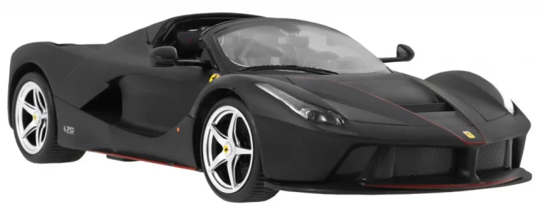 Ferrari Laferrari Aperta Crni Rastar Model 1:14 Automobil Na Daljinsko Upravljanje + 2,4 Ghz, Crna 9