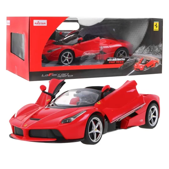 Ferrari Laferrari Aperta Crveni Rastar Model 1:14 Automobil Na Daljinsko Upravljanje + 2,4, Crvena 1