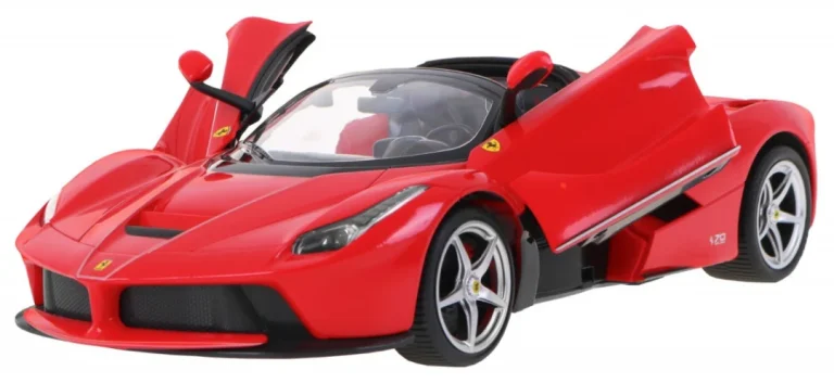 Ferrari Laferrari Aperta Crveni Rastar Model 1:14 Automobil Na Daljinsko Upravljanje + 2,4, Crvena 2