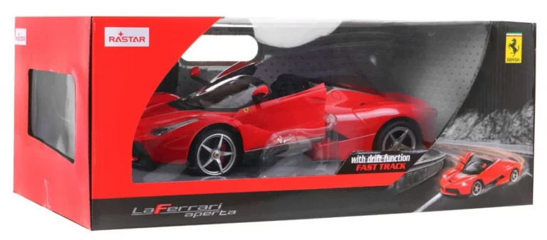 Ferrari Laferrari Aperta Crveni Rastar Model 1:14 Automobil Na Daljinsko Upravljanje + 2,4, Crvena 7