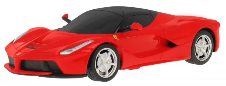 Ferrari Laferrari Rastar Model 1:24 Automobil Na Daljinsko Upravljanje + 2,4 Ghz Daljinski, Crvena 8