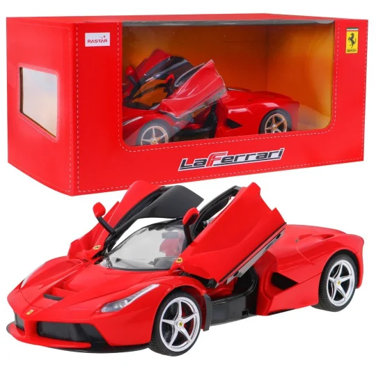 Ferrari Laferrari Crveni Rastar Model 1:14 Automobil Na Daljinsko Upravljanje + 2,4 Ghz, Crvena 1
