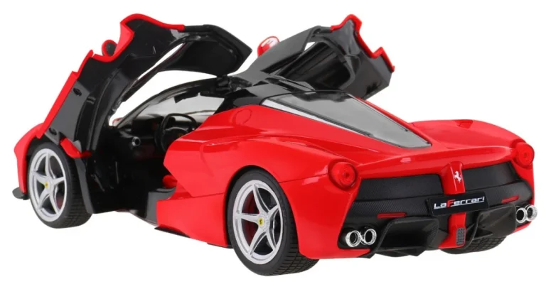 Ferrari Laferrari Crveni Rastar Model 1:14 Automobil Na Daljinsko Upravljanje + 2,4 Ghz, Crvena 4