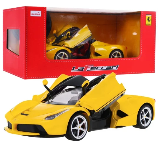 Ferrari Laferrari žuti Rastar 1:14 Automobil Na Daljinsko Upravljanje + 2,4 Ghz Daljinski Upravljač 1