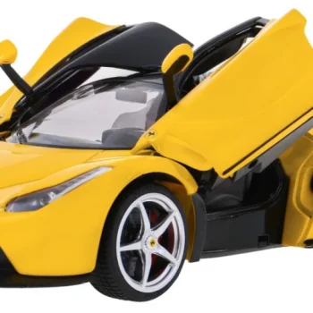 Ferrari Laferrari žuti Rastar 1:14 Automobil Na Daljinsko Upravljanje + 2,4 Ghz Daljinski Upravljač 2