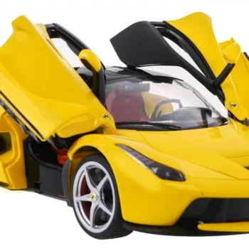 Ferrari Laferrari žuti Rastar 1:14 Automobil Na Daljinsko Upravljanje + 2,4 Ghz Daljinski Upravljač 6