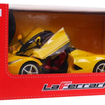 Ferrari Laferrari žuti Rastar 1:14 Automobil Na Daljinsko Upravljanje + 2,4 Ghz Daljinski Upravljač 7
