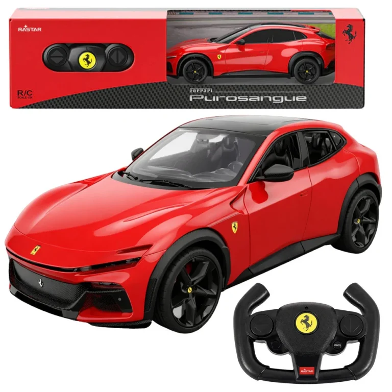 Ferrari Purosangue Automobil Na Daljinsko Upravljanje Crveni Rastar 1:24 1