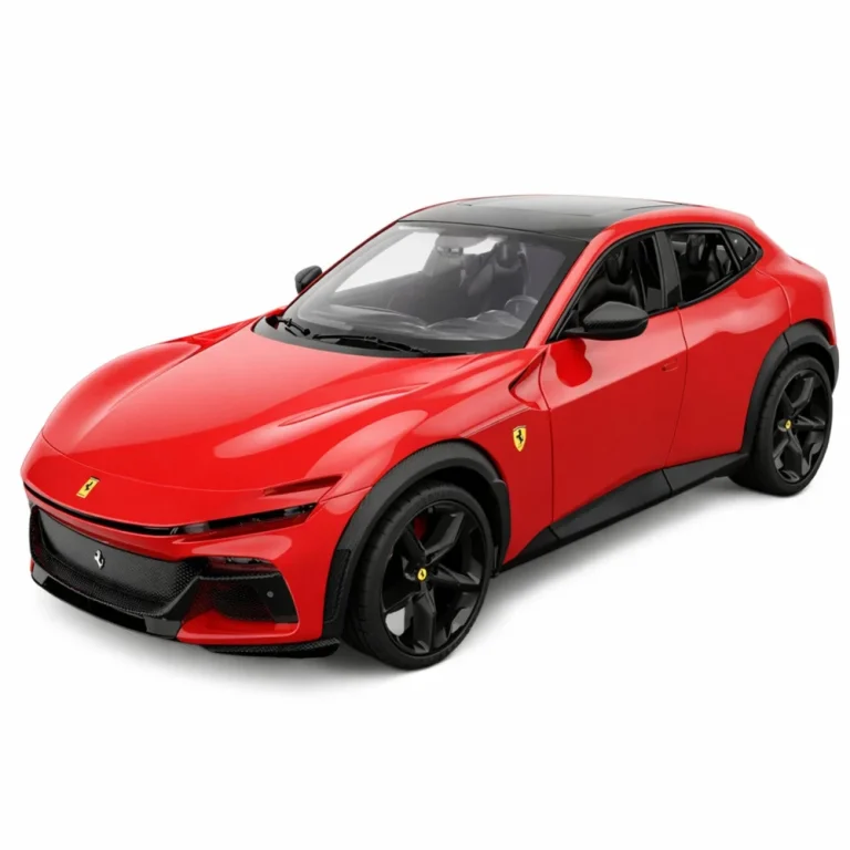 Ferrari Purosangue Automobil Na Daljinsko Upravljanje Crveni Rastar 1:24 2