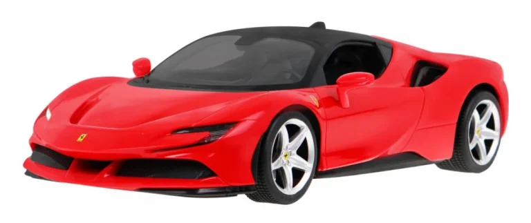 Ferrari Sf90 Stradale Rastar Model 1:14 Automobil Na Daljinsko Upravljanje + Daljinski, Crvena 2