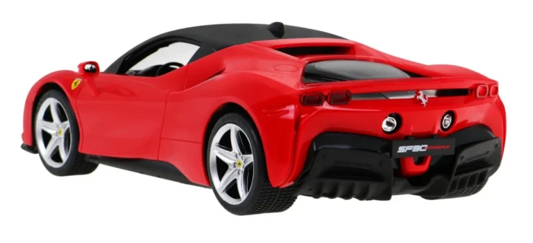 Ferrari Sf90 Stradale Rastar Model 1:14 Automobil Na Daljinsko Upravljanje + Daljinski, Crvena 3