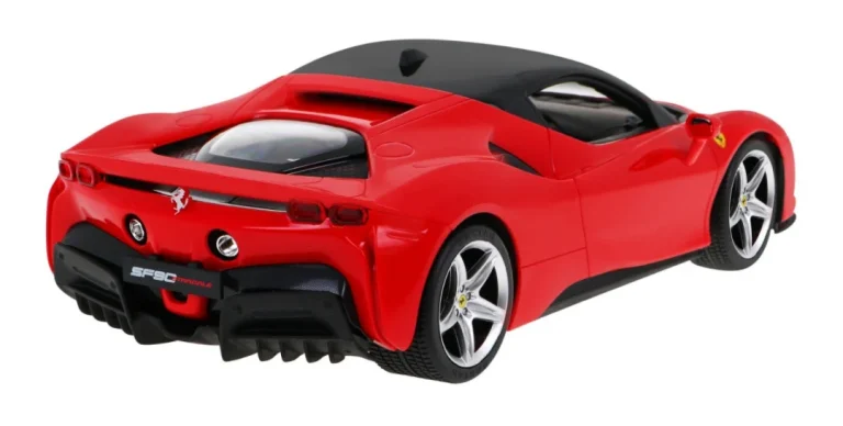 Ferrari Sf90 Stradale Rastar Model 1:14 Automobil Na Daljinsko Upravljanje + Daljinski, Crvena 5