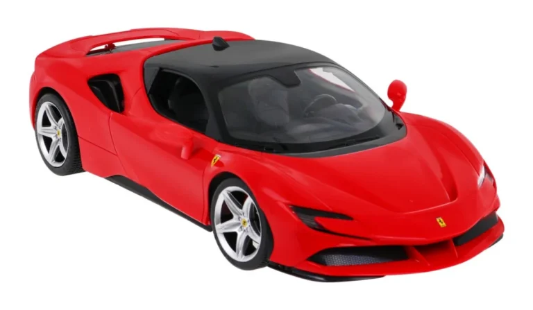 Ferrari Sf90 Stradale Rastar Model 1:14 Automobil Na Daljinsko Upravljanje + Daljinski, Crvena 6