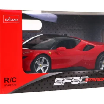 Ferrari Sf90 Stradale Rastar Model 1:14 Automobil Na Daljinsko Upravljanje + Daljinski, Crvena 9