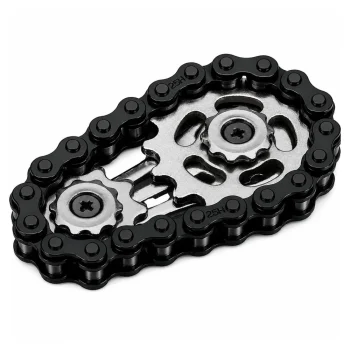 Fidget Spinner Lančani Zupčanik Antistresni, Nehrđajući čelik 4