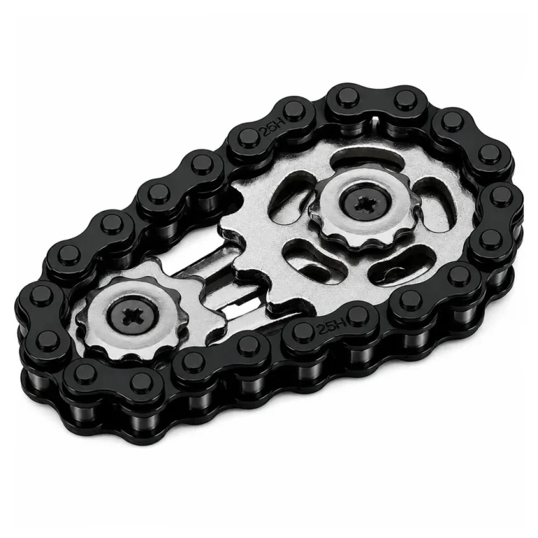 Fidget Spinner Lančani Zupčanik Antistresni, Nehrđajući čelik 4