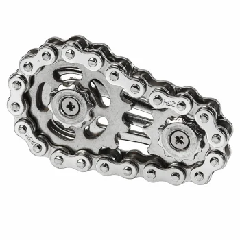 Fidget Spinner Lančani Zupčanik Antistresni, Nehrđajući čelik 6
