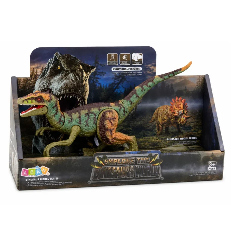Figurica Dinosaura Velociraptor Sa Zvukovima I Pomičnim Udovima 6