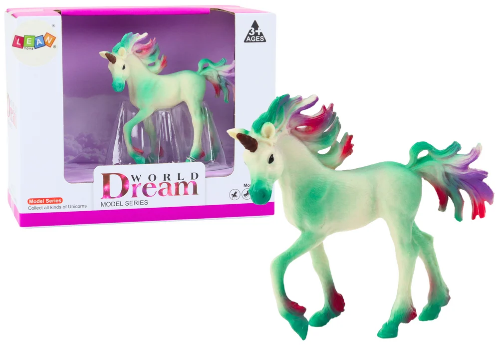 Figurica Malog Jednoroga Zeleni 8 Cm 1