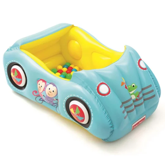 Fisher Price Bestway 93535 Auto Igralište + Loptice 1