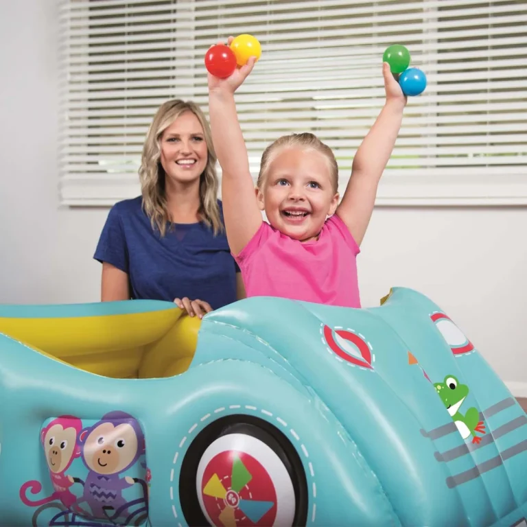 Fisher Price Bestway 93535 Auto Igralište + Loptice 3