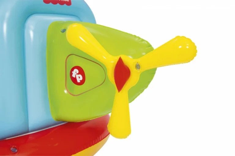 Fisher Price Napuhavano Igralište Za Djecu Bazen Helikopter Bestway 155x102x91cm + Loptice 6