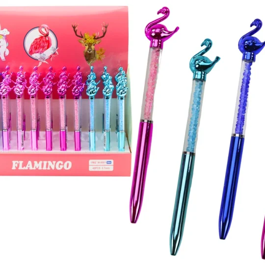 Flamingo Kemijska Olovka Plava, 0,7 Mm, Miks 1