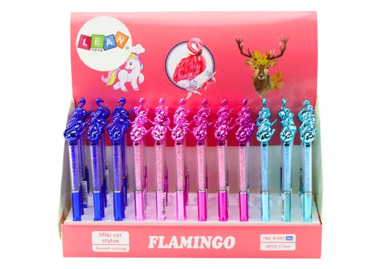 Flamingo Kemijska Olovka Plava, 0,7 Mm, Miks 4
