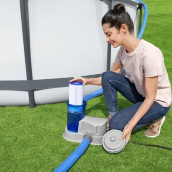 Flowclear Bestway Pumpa Za Filtriranje Bazena 5678 L/h + Zamjenski Filter Iii 4