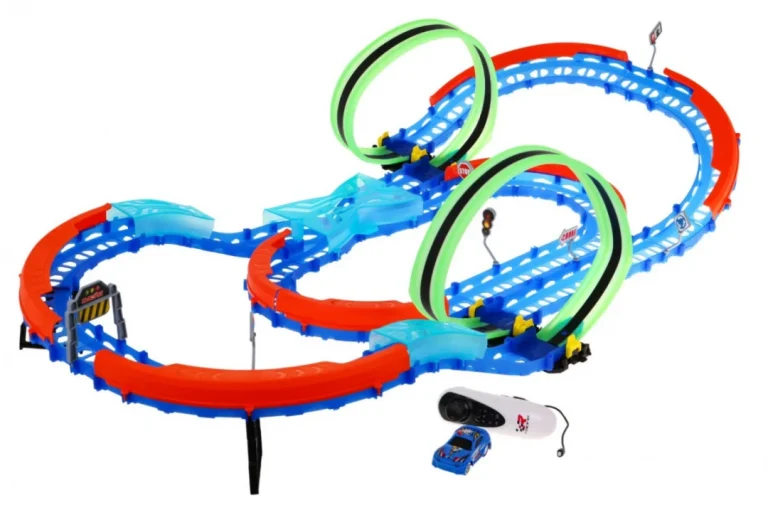 Fluorescentna Trkaća Staza 57 Dijelova + Led Auto 2