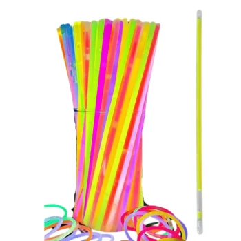 Fluorescentne Trake 100 Komada, Mnogo Boja, Svijetle U Mraku 2