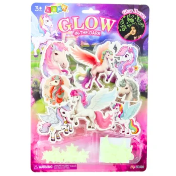 Fluorescentne Zidne Naljepnice Jednorozi Zvijezde 3