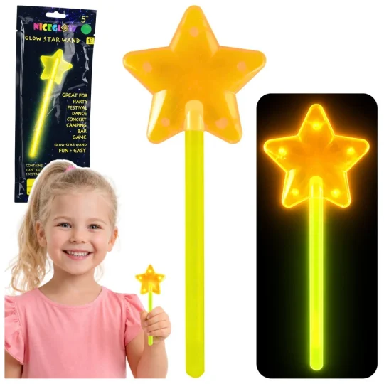 Fluorescentni Neonski štapić Zvijezda Koji Svijetli U Mraku 22 Cm 1