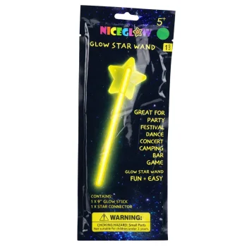 Fluorescentni Neonski štapić Zvijezda Koji Svijetli U Mraku 22 Cm 5