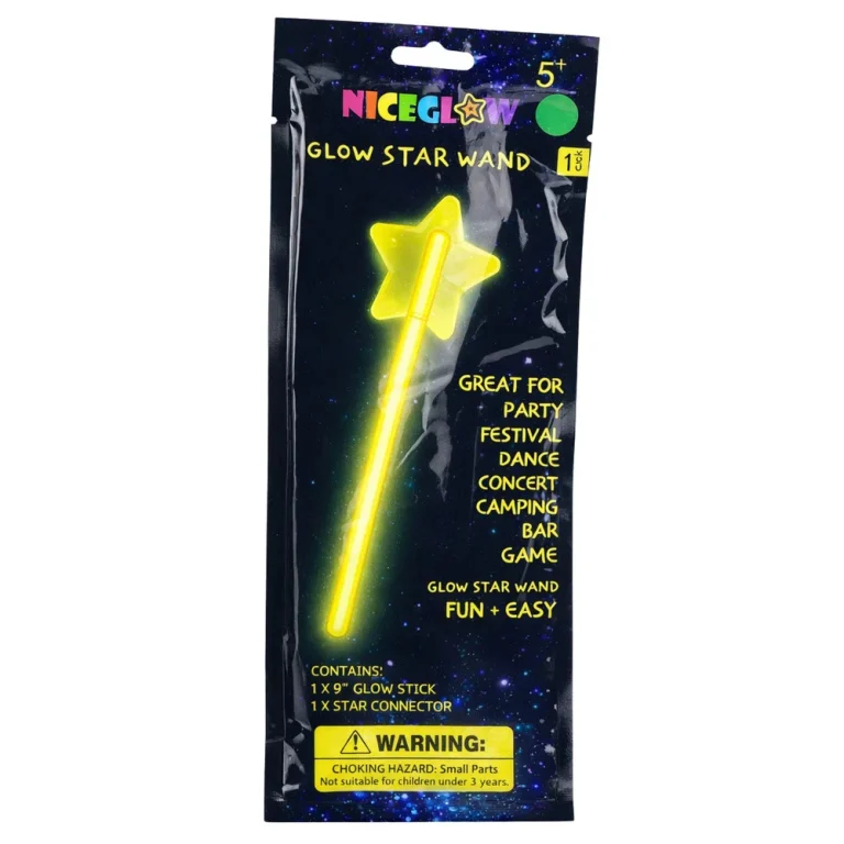 Fluorescentni Neonski štapić Zvijezda Koji Svijetli U Mraku 22 Cm 5