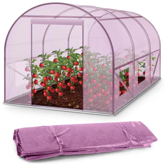 Folija Za Vrtni Tunel 2 X 3 M (6 M2) Ružičasta Plonos 1