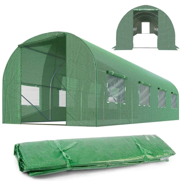 Folija Za Vrtni Tunel 2,5x4m (10m2) Plonos, Zelena, Var. 4973 F 1