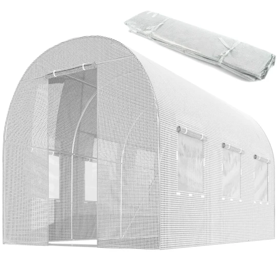 Folija Za Vrtni Tunel 2x3,5m (7m2) Bijela Plonos 1