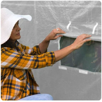 Folija Za Vrtni Tunel 2x4,5m (9m2) Bijela Plonos 3