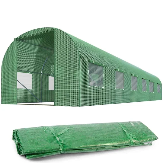 Folija Za Vrtni Tunel 3x6m (18m2) Plonos, Zelena, Var. 4976 F 1