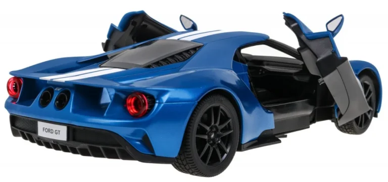 Ford Gt Plavi Rastar Model 1:14 Automobil Na Daljinsko Upravljanje + 2,4 Ghz Daljinski, Plava 5