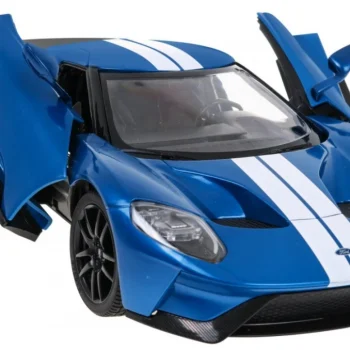 Ford Gt Plavi Rastar Model 1:14 Automobil Na Daljinsko Upravljanje + 2,4 Ghz Daljinski, Plava 6