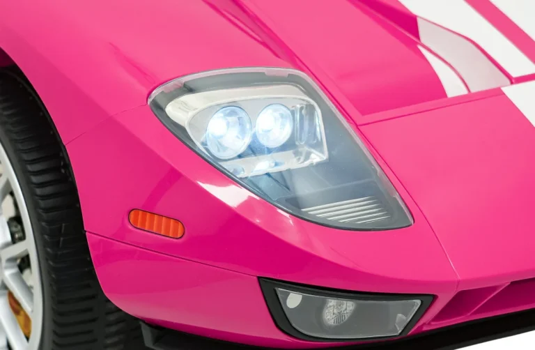 Ford Gt Ružičasto Vozilo Auto Na Akumulator 24