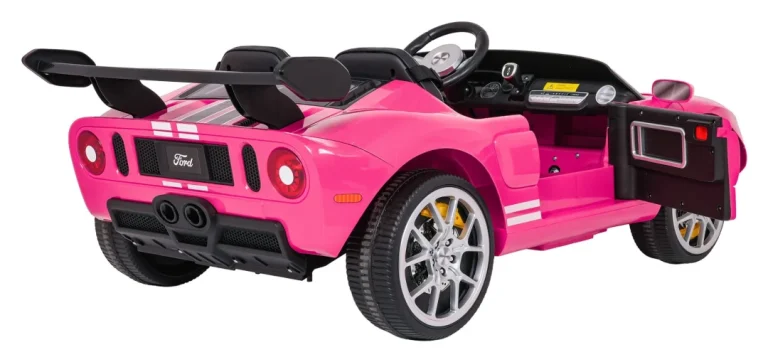 Ford Gt Ružičasto Vozilo Auto Na Akumulator 9