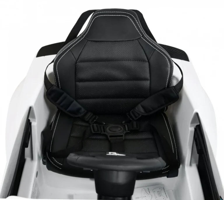 Ford Mustang Gt Dječji Automobil Na Baterije, Bijeli + Podešavanje Sjedala + Led Audio + Eva + Spori Start, Bijela 12